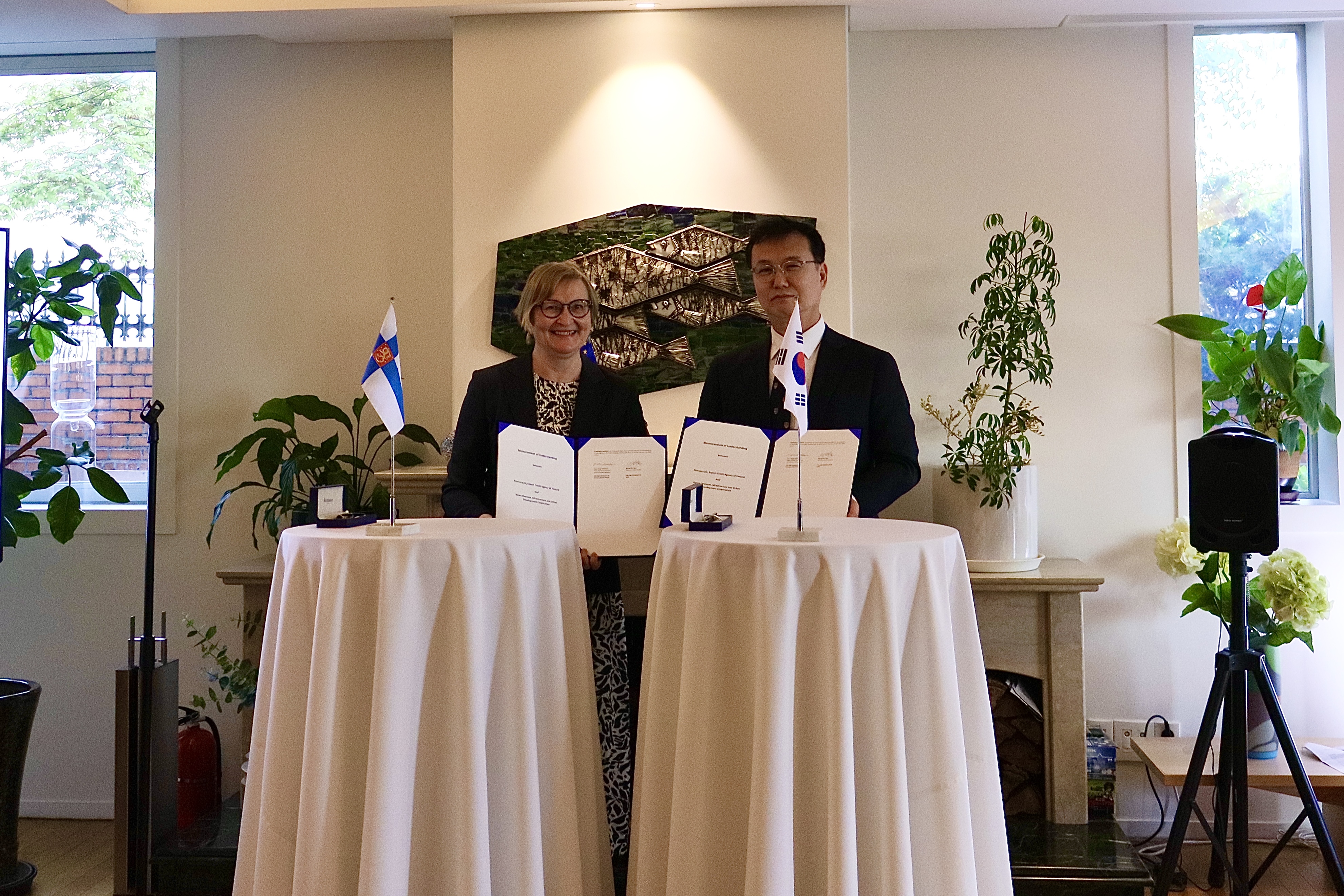 KIND - Finnvera MOU Signing Ceremony