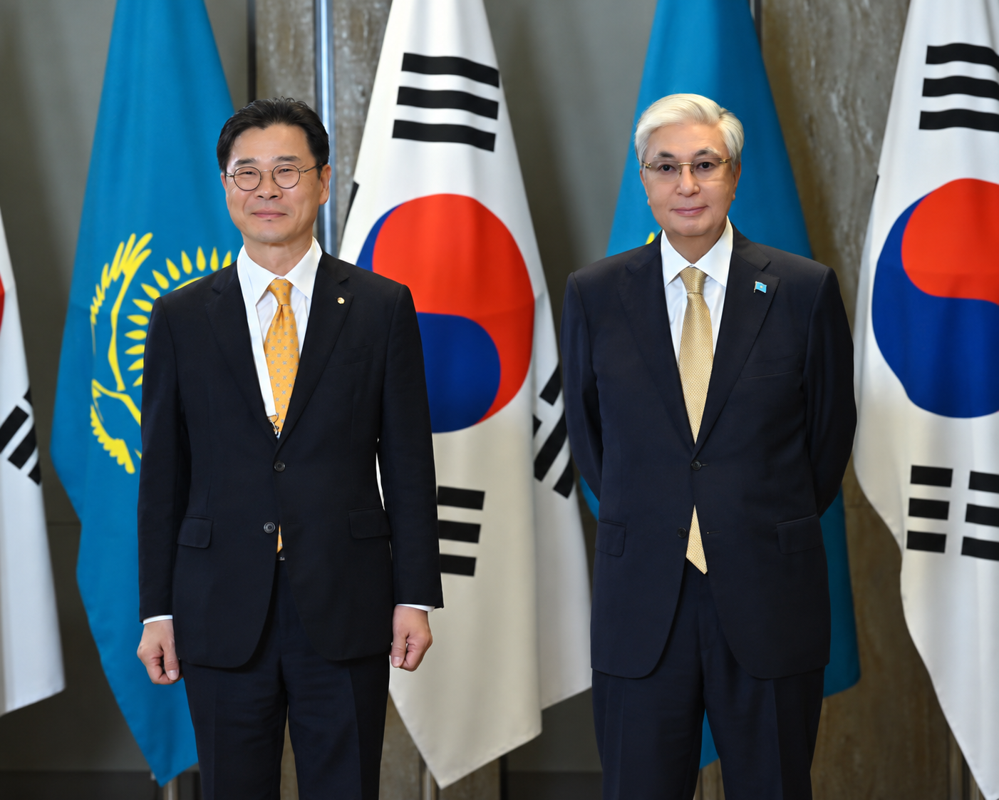 Meeting with the President of Kazakhstan