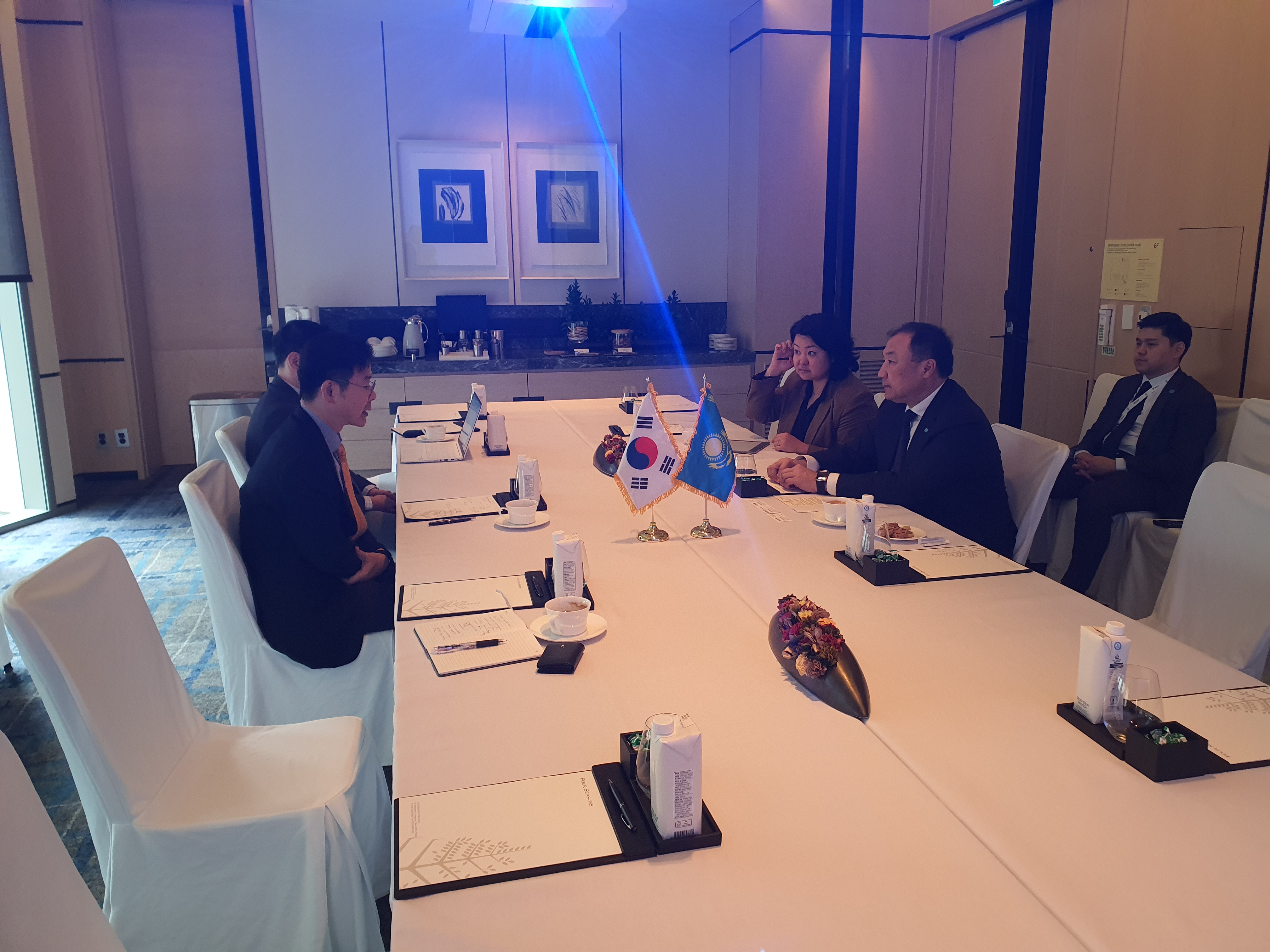 Meeting with the Minister of Transport of Kazakhstan